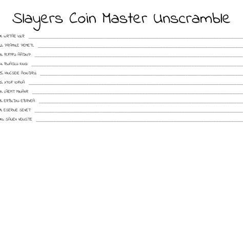 It's as easy as fill-in-the-blank. . Coinage unscramble